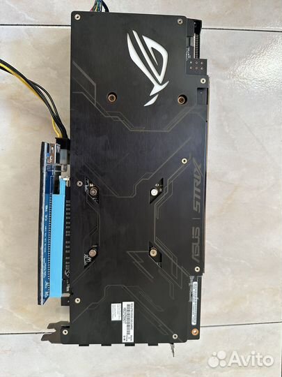 Видеокарта asus rx580 8g