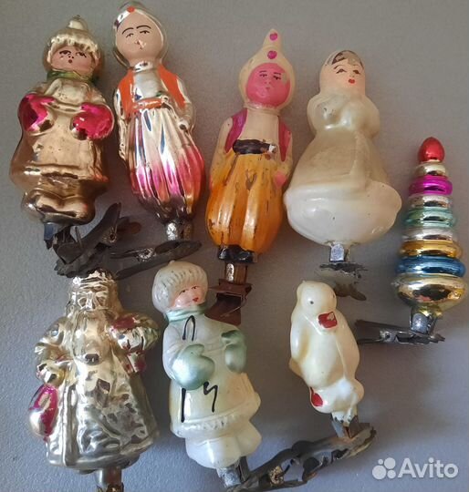 Елочные игрушки СССР