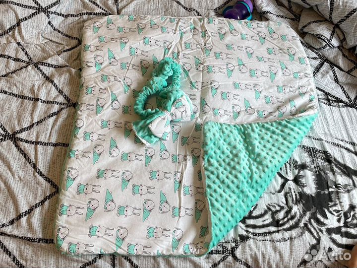 Конверт одеяло на выписку 80х80