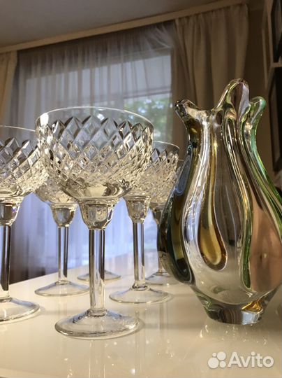 Хрустальные фужеры лзхс 