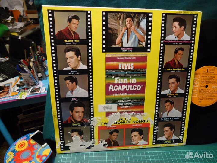 LP Elvis Presley – Fun In Acapulco 1963/1977