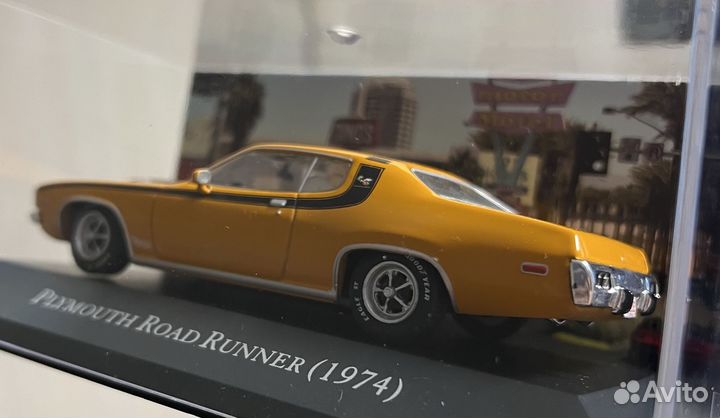 Модель Plymouth Road Runner 1974 1/43