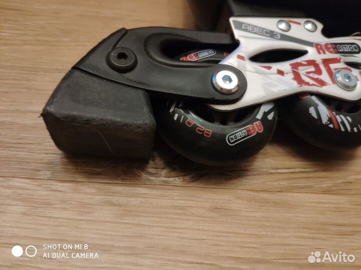 Роликовые коньки Reaction Rainbow. Р.26-31