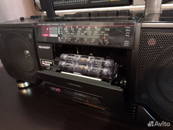 Магнитола sharp wq-t238 twin