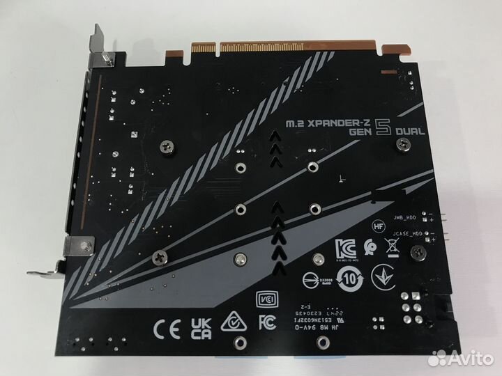 Плата расширения m.2 MSI xpander-Z gen 5 dual