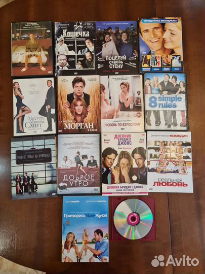 Коллекция романтических мелодрам на DVD дисков