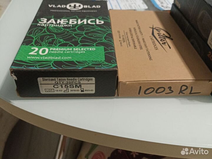 Продаю картриджи для тату