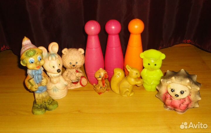 Много советских игрушек, одним лотом, цена за всё