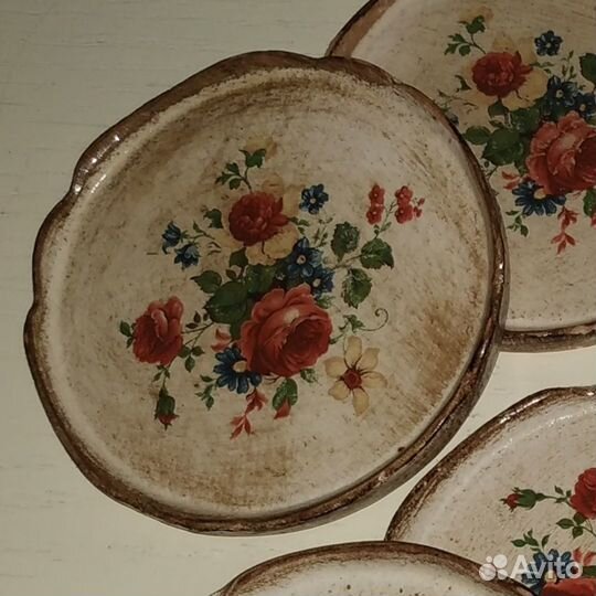 Винтажные флорентийские подставки