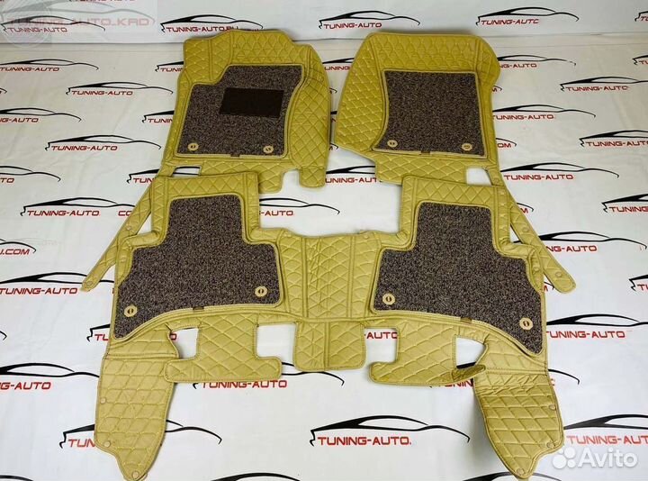 Ковры салона 3D Land Cruiser Prado 150 GX460