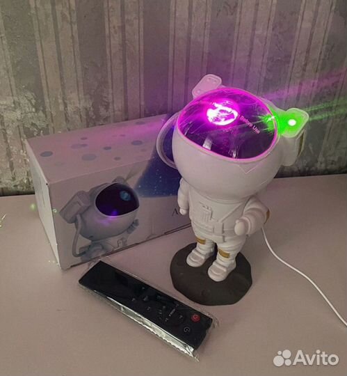 Проектор космонавт астронавт ночник звёздное небо