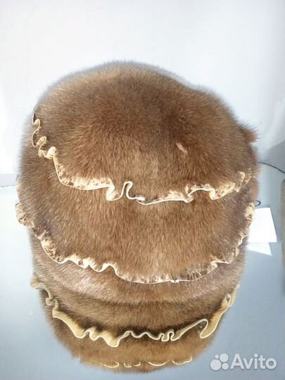 Шапка норковая женская