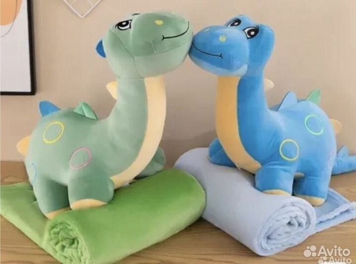 Плед динозавр