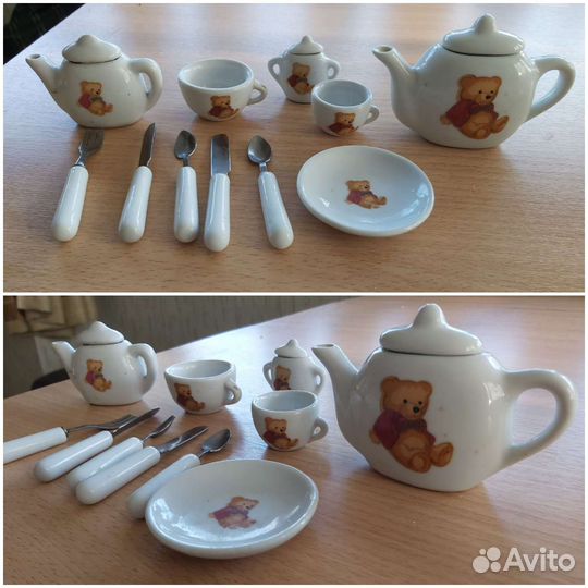 Детские игрушки и посуда из СССР