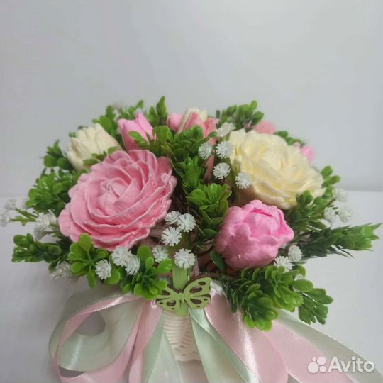 Букеты из мыла