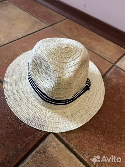 Соломенная шляпа детская