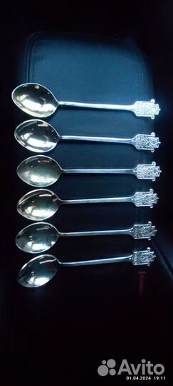 Чайные ложки мельхиор