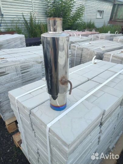 Выхлопная банка прямоток