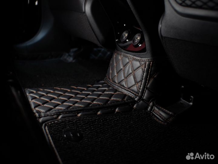 Коврики в салон из экокожи luxe в салон 5D