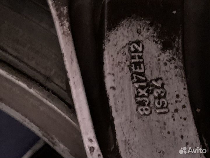 Диски на Бмв с зимней резинной R17 оригинал (Germa