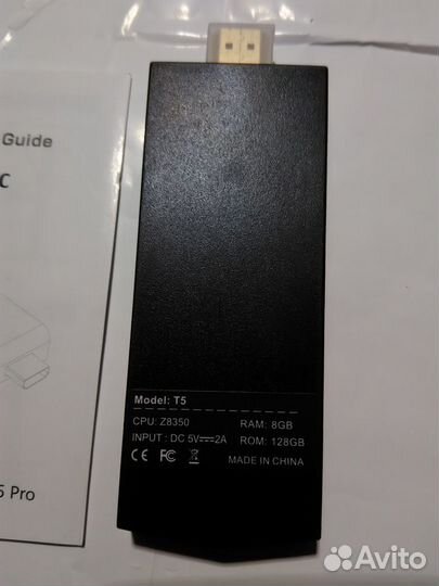 W5 PRO Windows 11 Мини пк TV Stick компьютер Intel