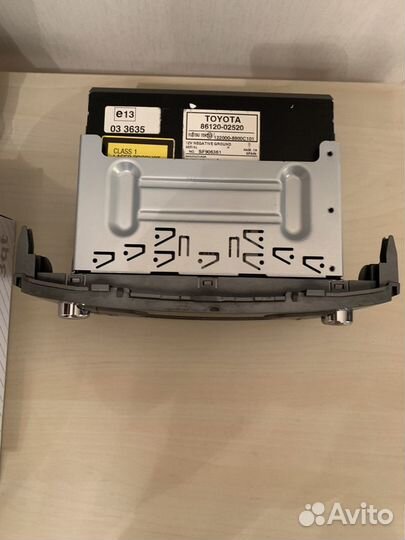 Штатная магнитола тойота