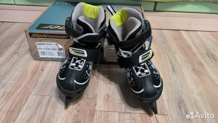 Коньки детские раздвижные 28-32