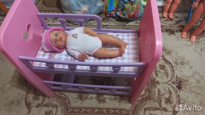 Кукольная кровать