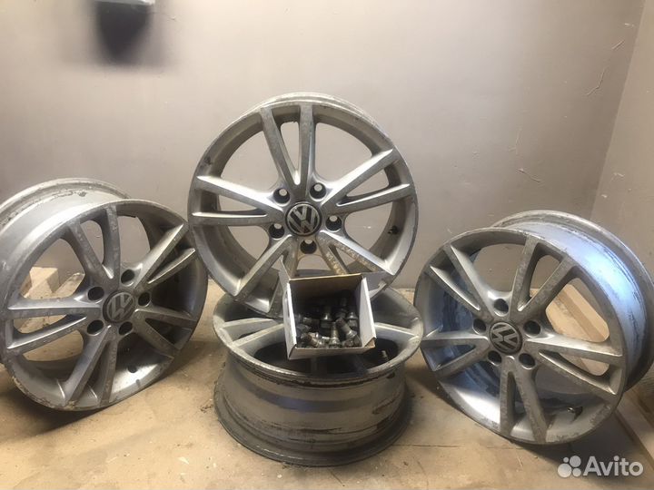 Литые диски r15 Replica Replay volkswagen