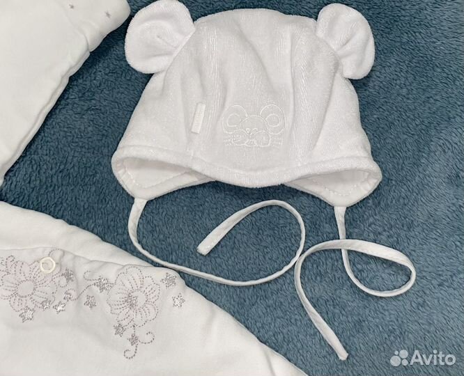 Комплект на выписку, зима, весна