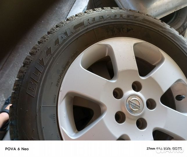 Диски и колеса на R16 215/65 зима