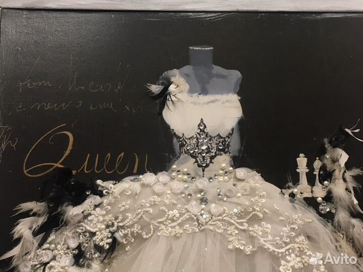 Картина Шахматная Королева Белых