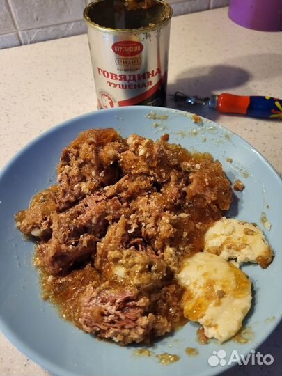 Тушенка говядина, свинина