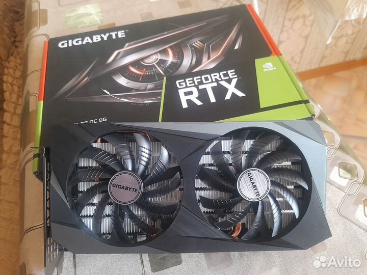 Видеокарта Gigabyte GeForce rtx 3050 windforce