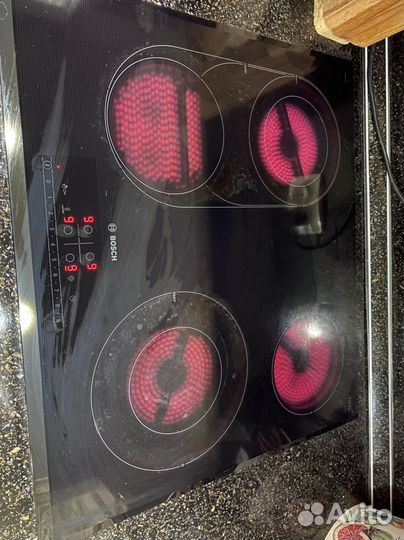 Варочная панель электрическая bosch