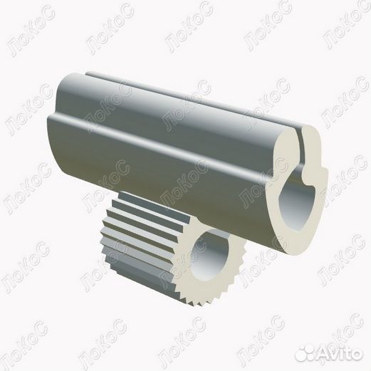 Комплект ценникодержателя дели с иголкой, белый