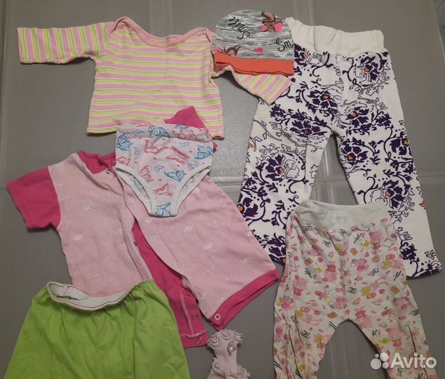 Детские вещи на девочку с рождения