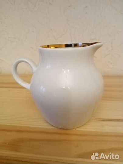 Советский молочник, соусник. Дулево