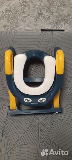 Сиденье для унитаза детское со ступенькой