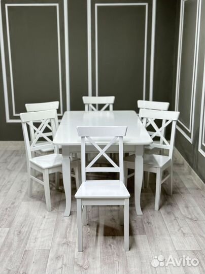 Стол и стулья с доставкой.Оплата при получении