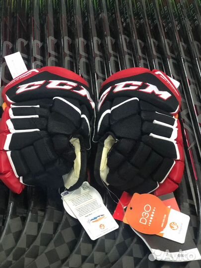 CCM Jetspeed FT1 черно-красные 12