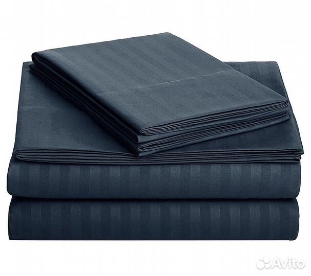 Постельное белье GoodNight Страйп-сатин евро (с на