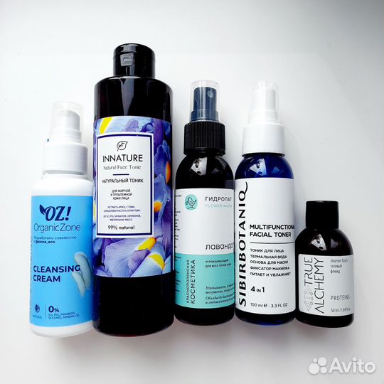 Уход для лица(тоник, гидролат, для умывания)