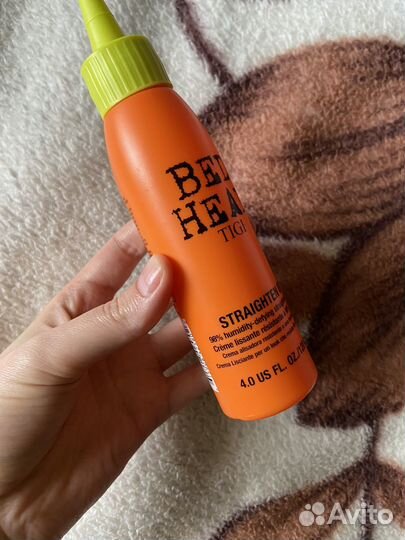 Tigi Bed Head Straighten Out разглаживающий крем