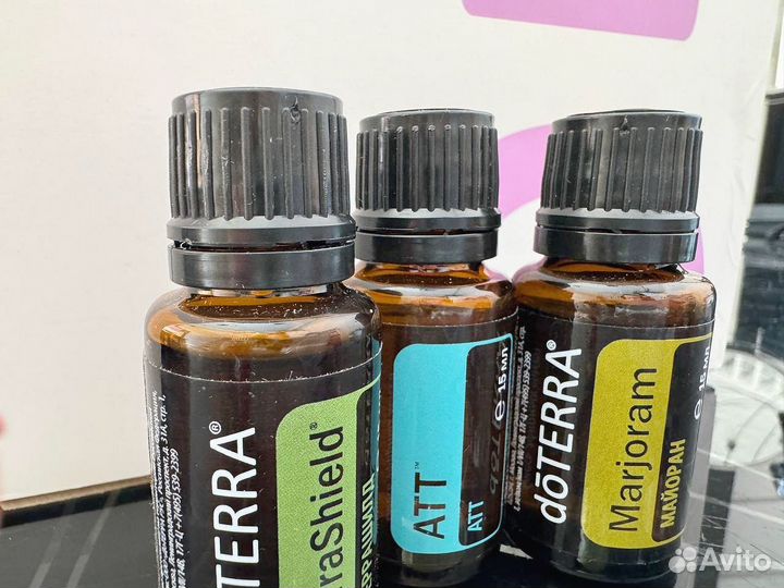 Эфирные масла doTerra в ассортименте