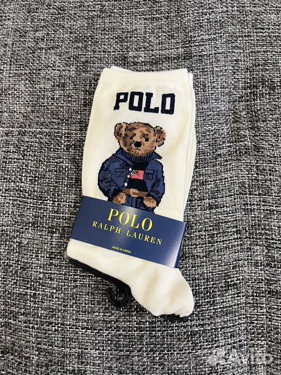 Носки Polo Ralph Lauren bear Оригинал