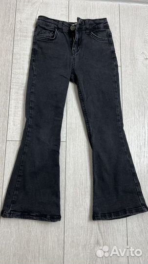 Джинсы клеш для девочки