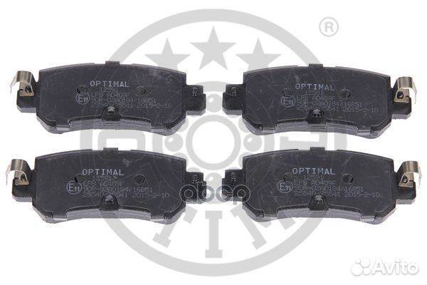 Колодки тормозные дисковые комплект mazda: cx