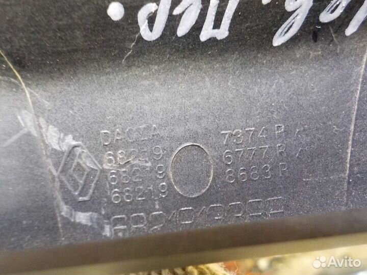 Накладка на торпеду renault duster