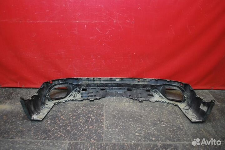 Юбка бампера заднего Bmw X6